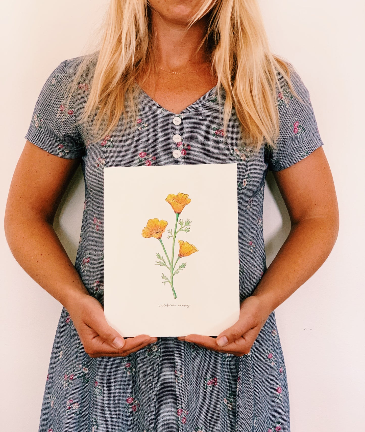 California Golden Poppy Art Print