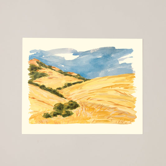 Coastal California "El Arroyo" Art Print
