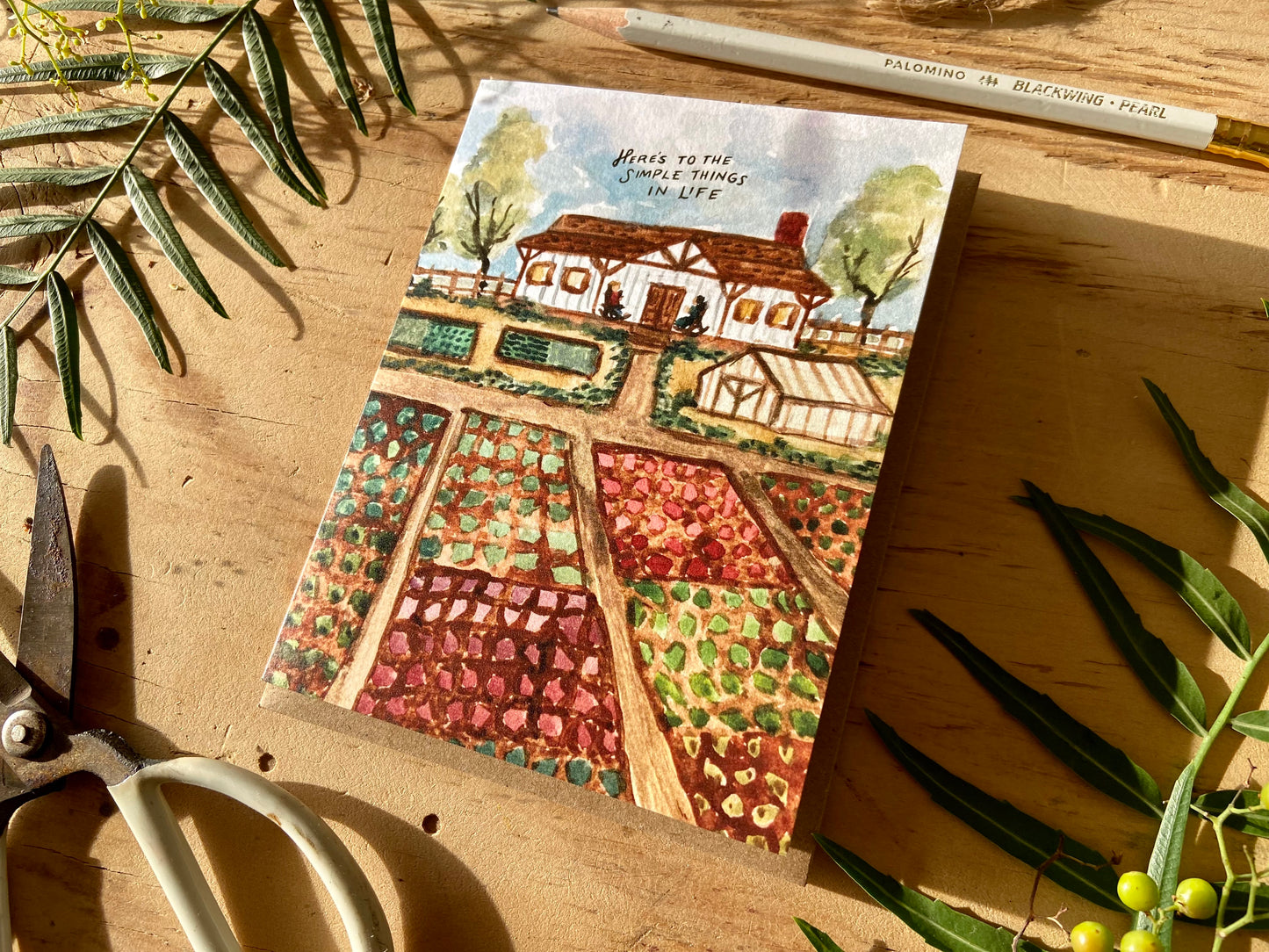 Here's to the Simple Things Card