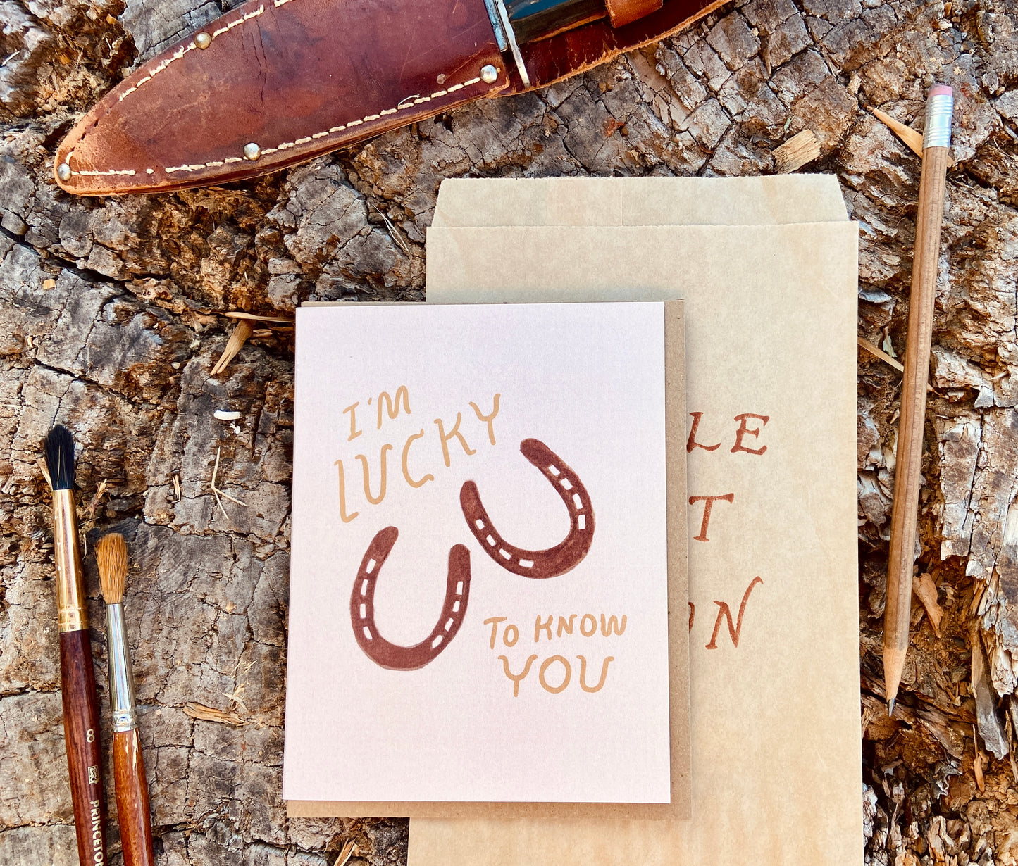 Lucky to Know You Card