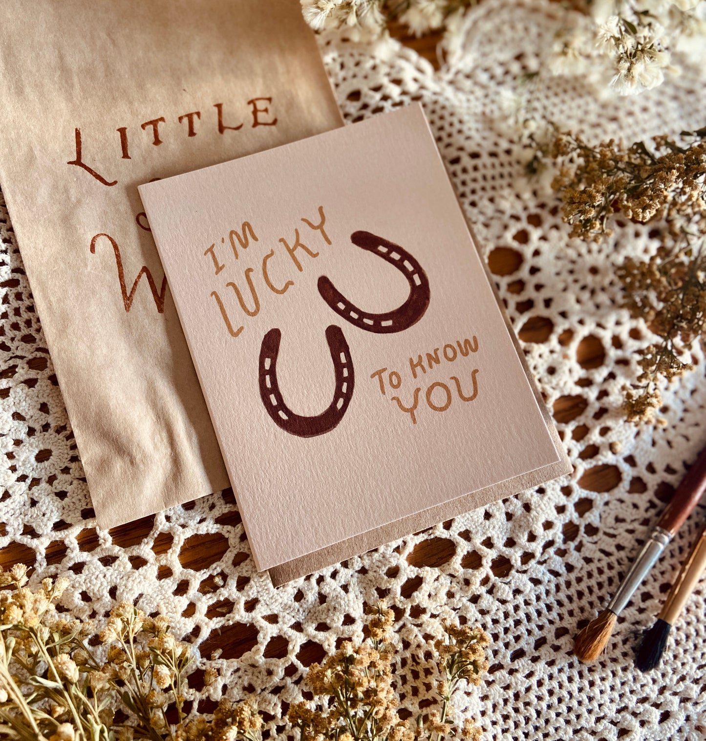 Lucky to Know You Card