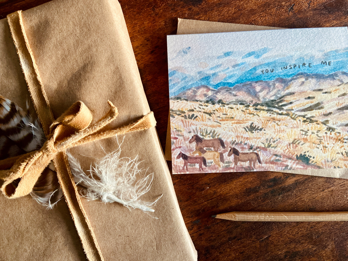 You Inspire Me Card