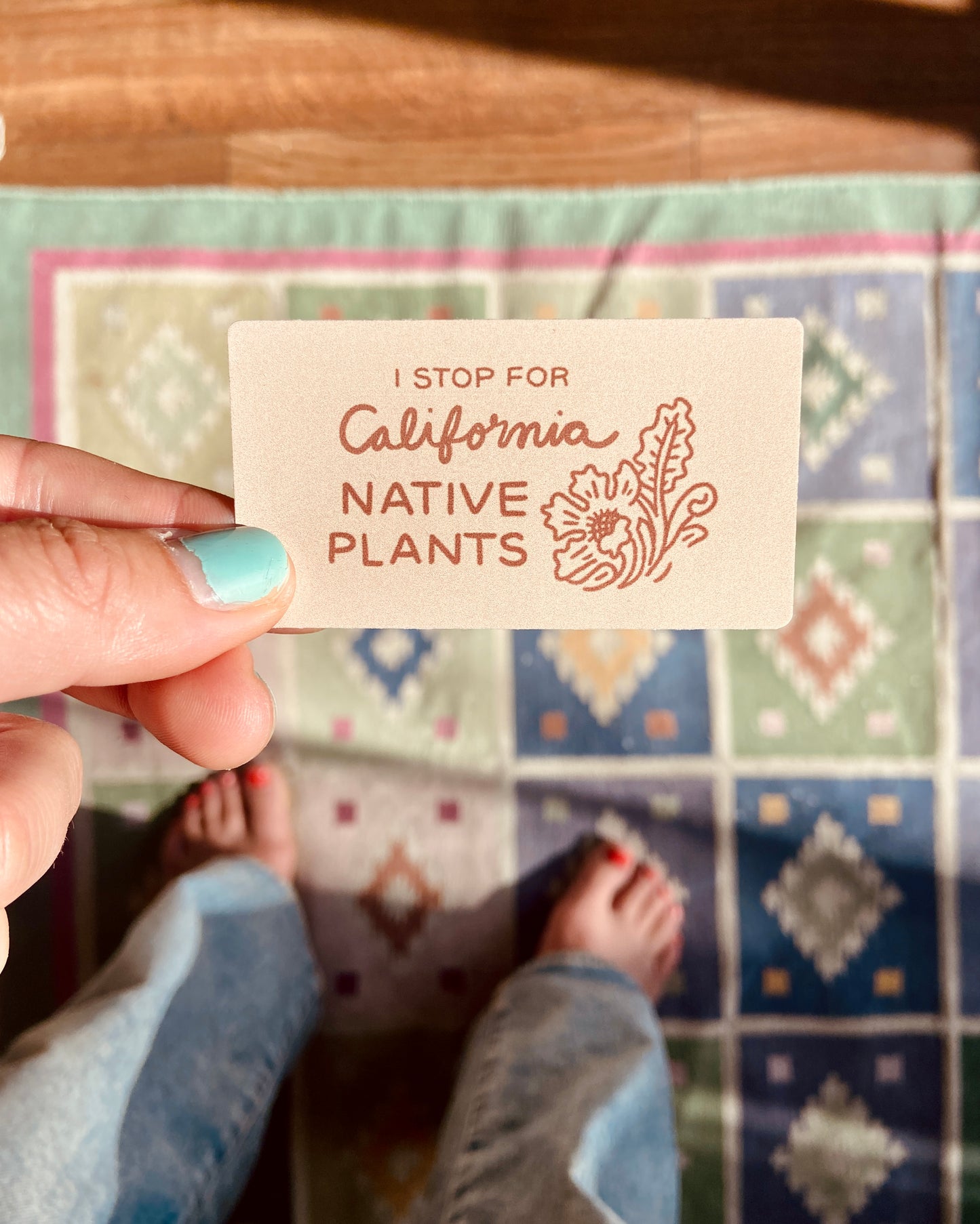 California Native Plant Sticker