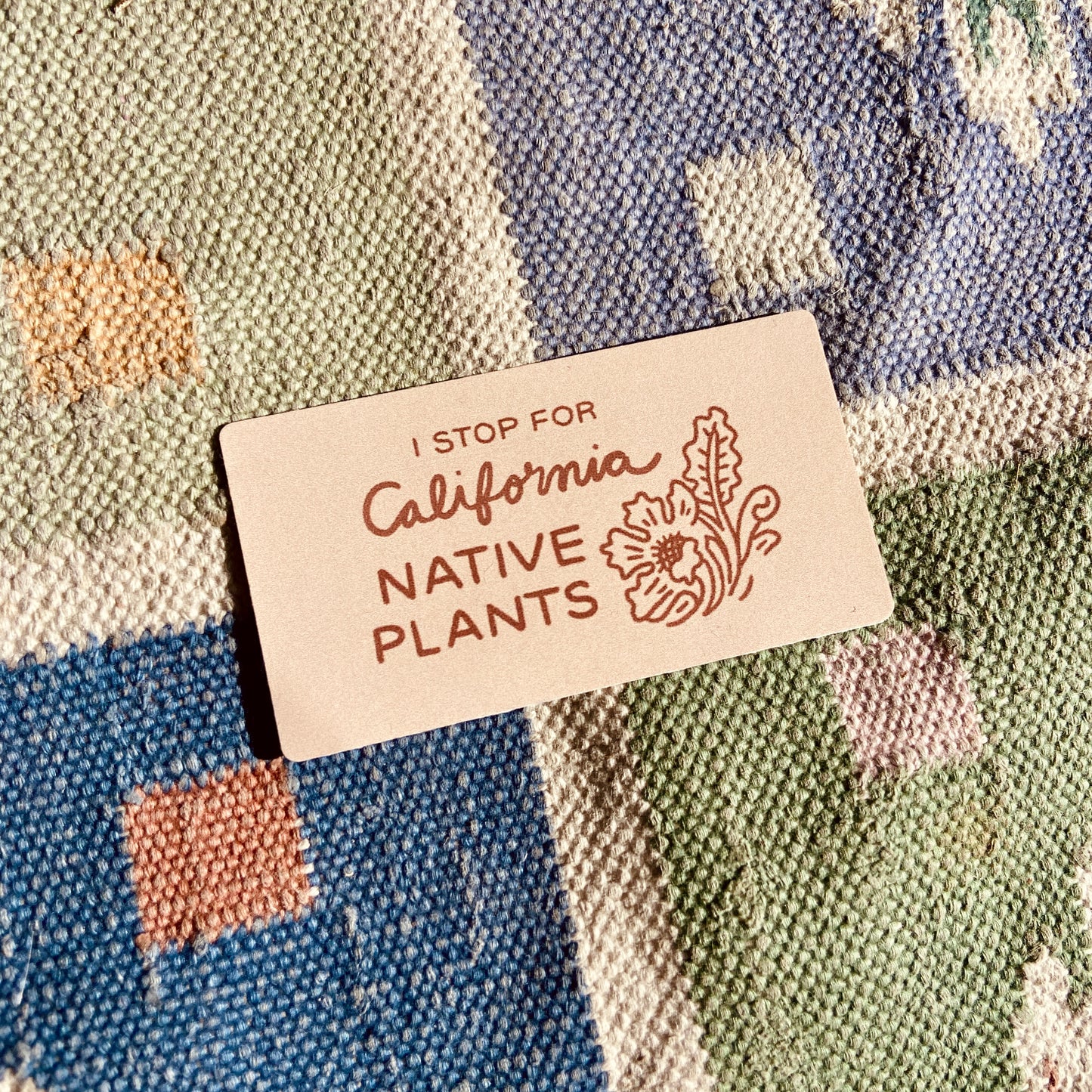 California Native Plant Sticker