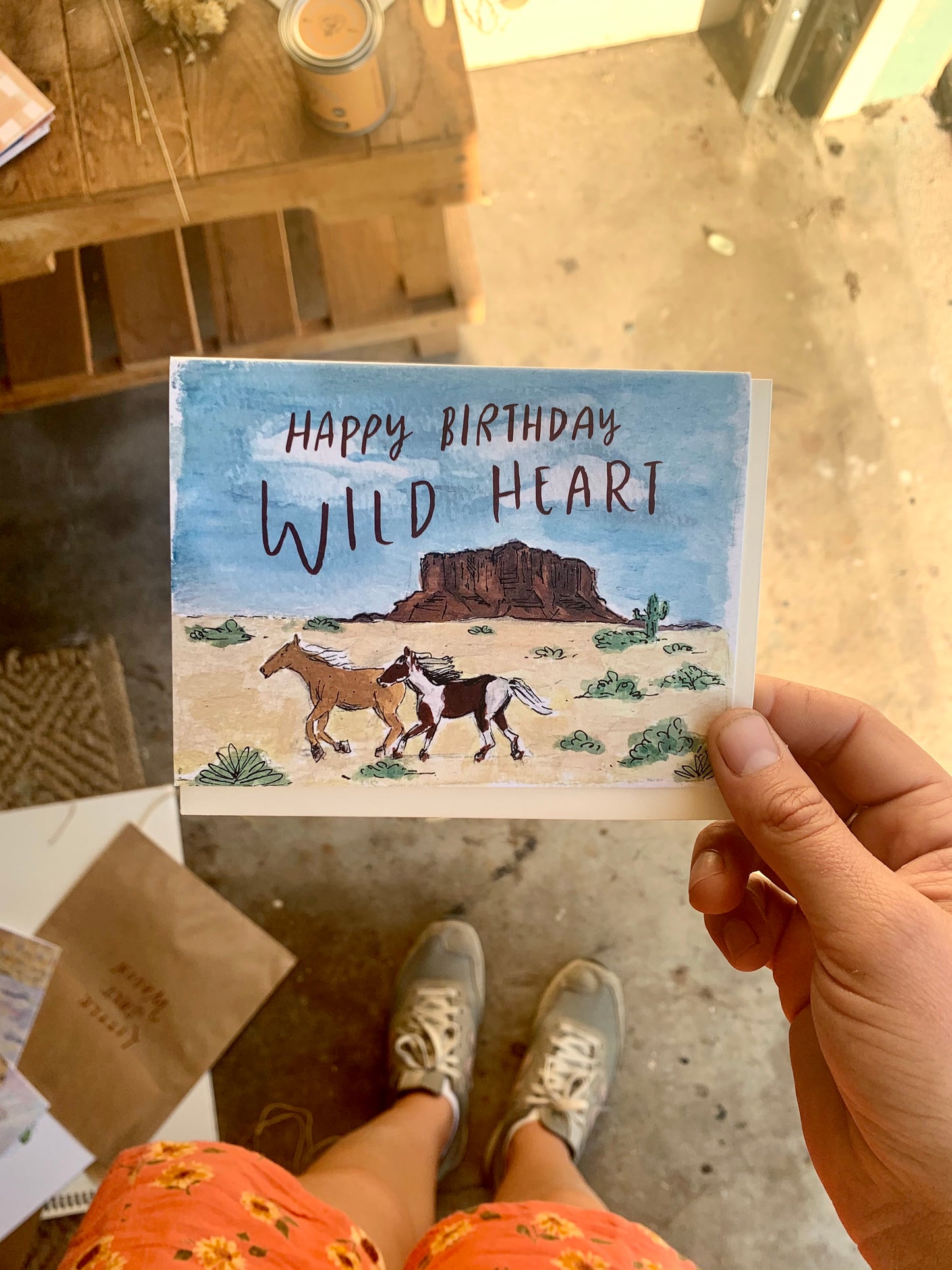 Happy Birthday Wild Heart Card