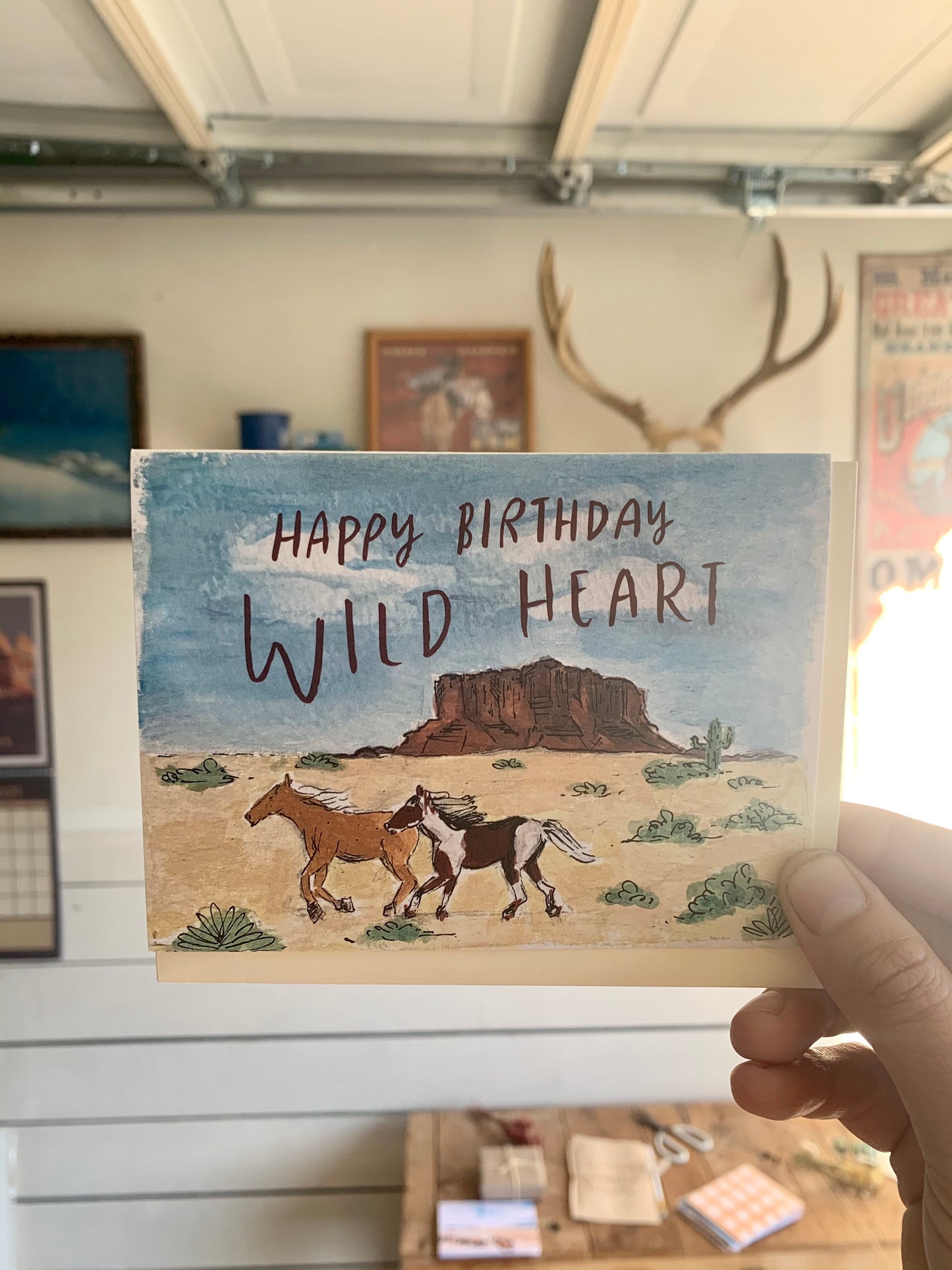 Happy Birthday Wild Heart Card