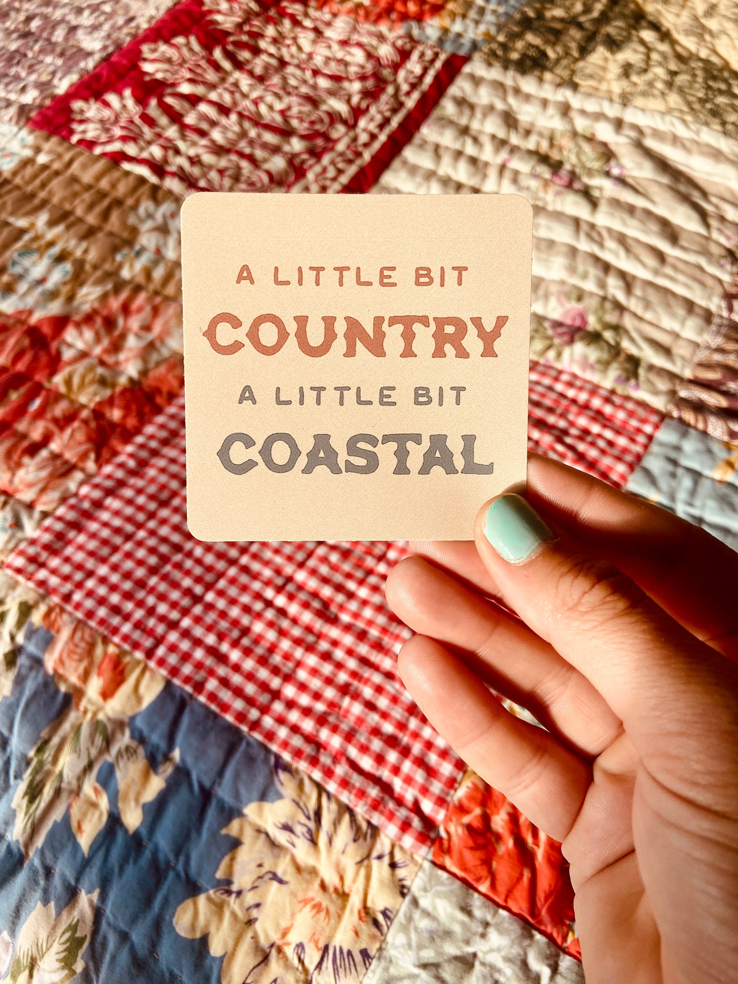 Coastal Country Sticker