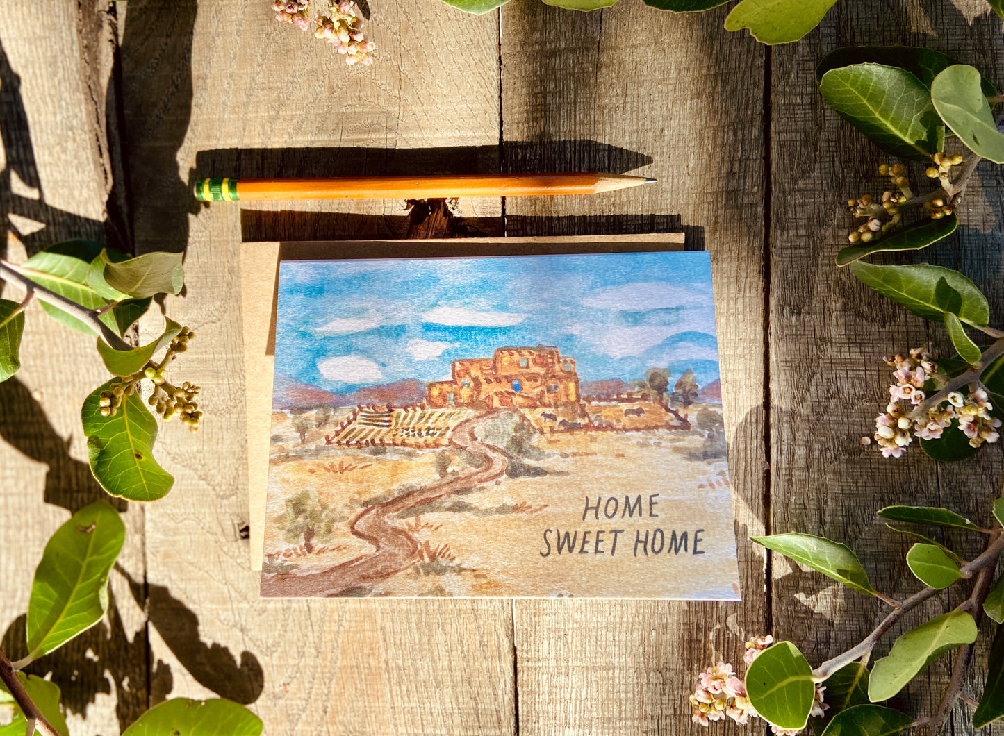 Home Sweet Home Pueblo Card