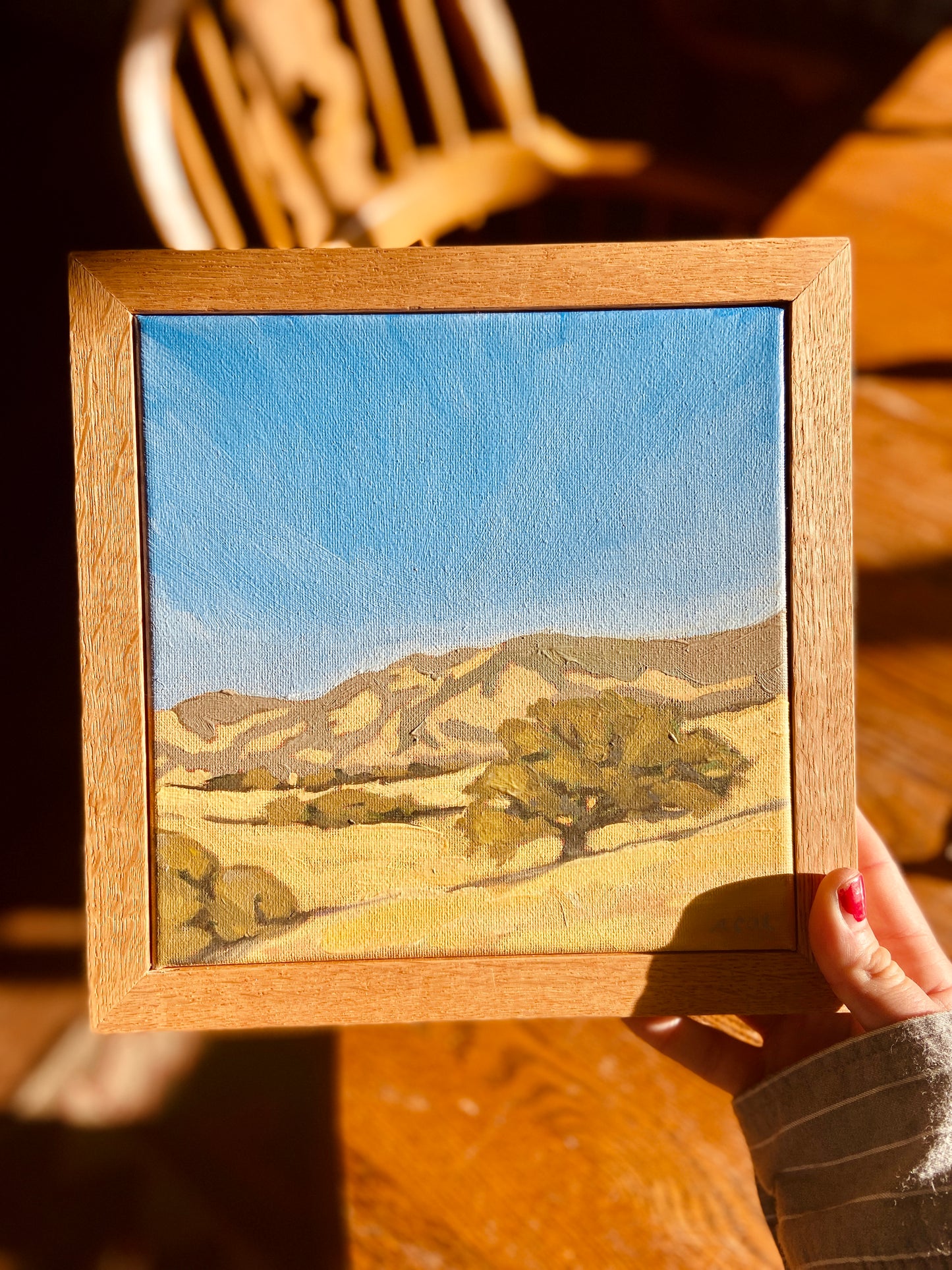 "Santa Ynez Drive" Original Oil Landscape Painting