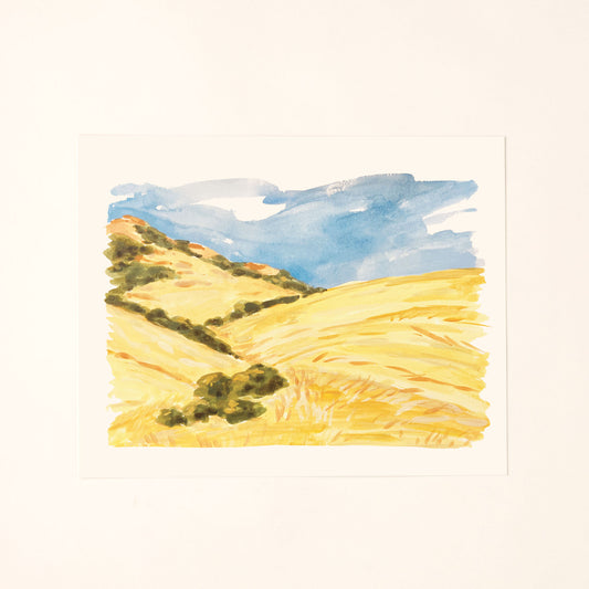Coastal California "El Arroyo" Art Print