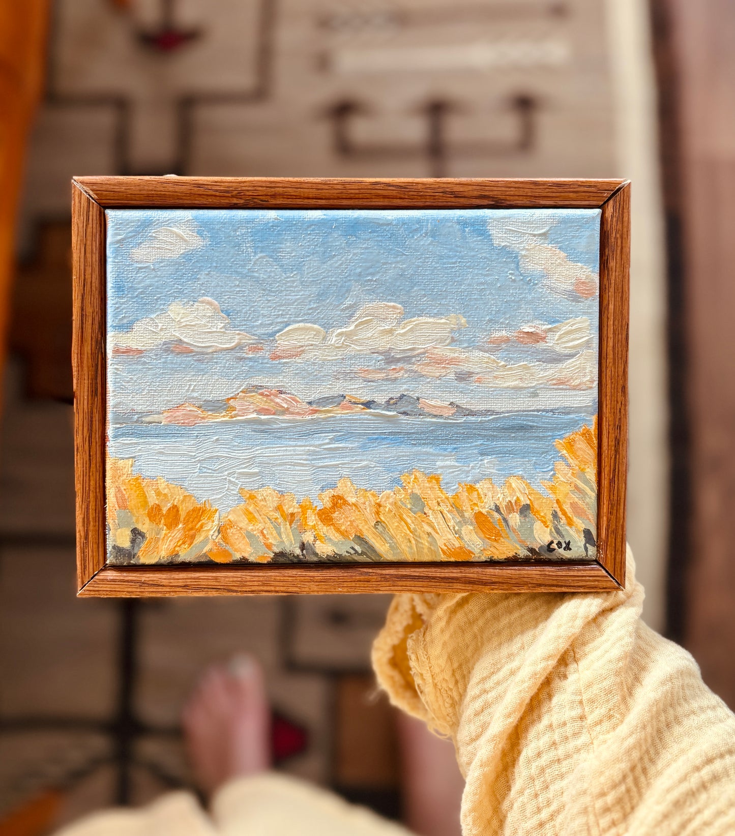 "Balmy Skies" Original Oil Landscape Painting