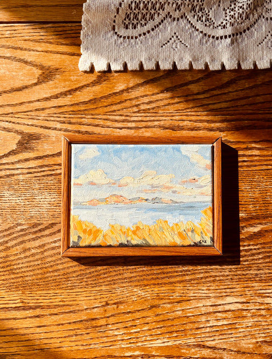 "Balmy Skies" Original Oil Landscape Painting