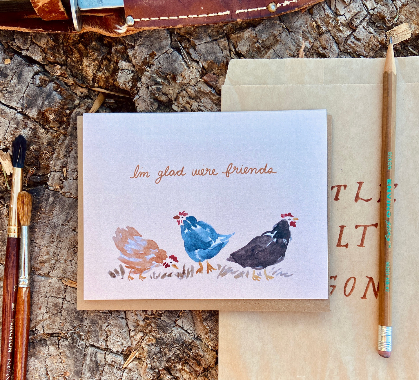 Glad We're Friends Card