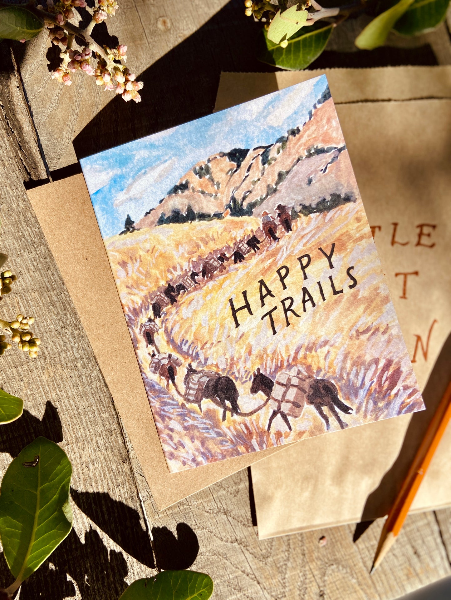 Happy Trails Card