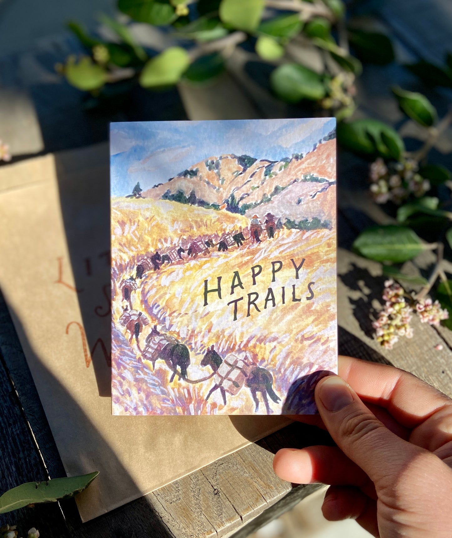 Happy Trails Card