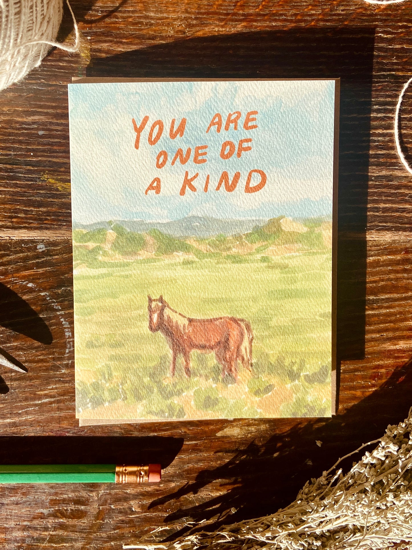 You're One of a Kind Card