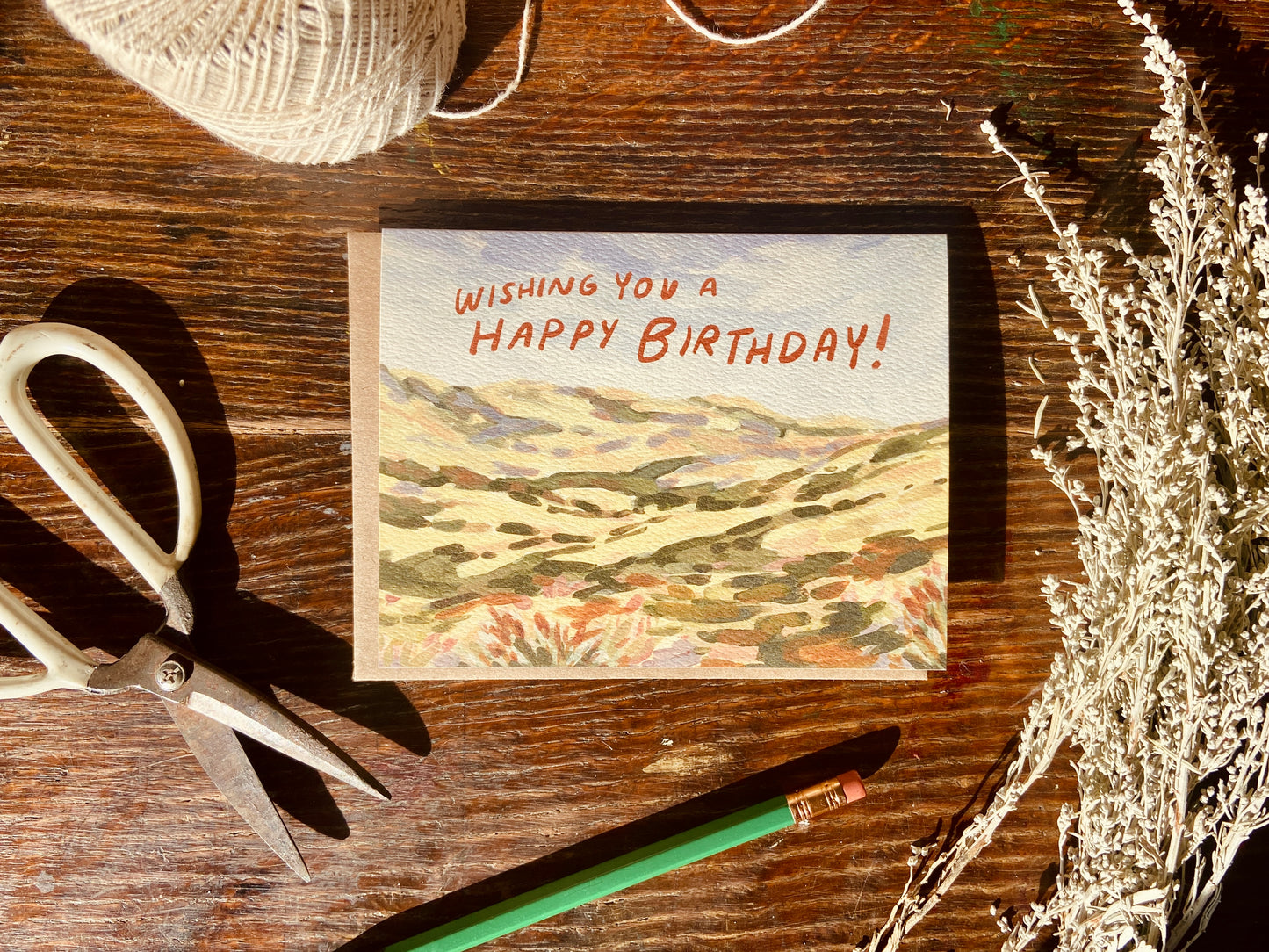 Wishing You A Happy Birthday Card