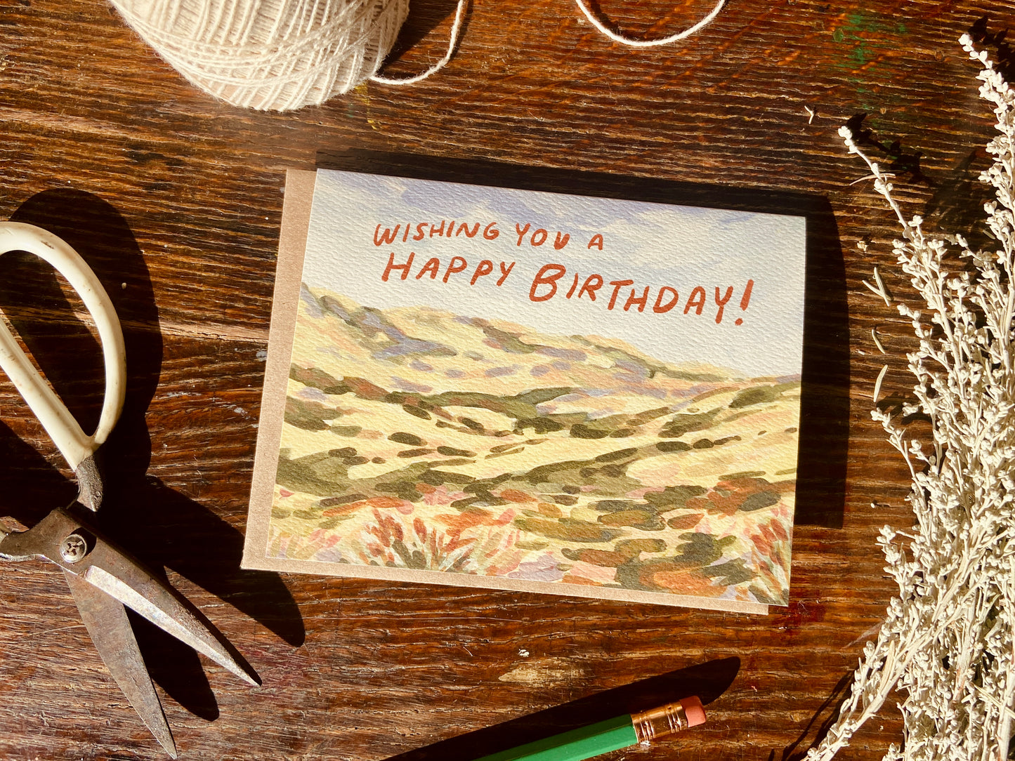 Wishing You A Happy Birthday Card