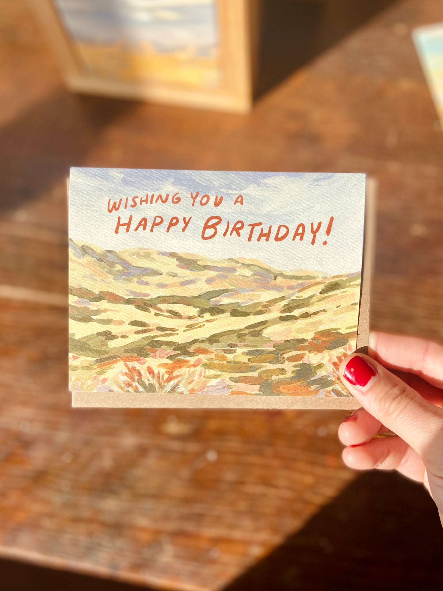 Wishing You A Happy Birthday Card