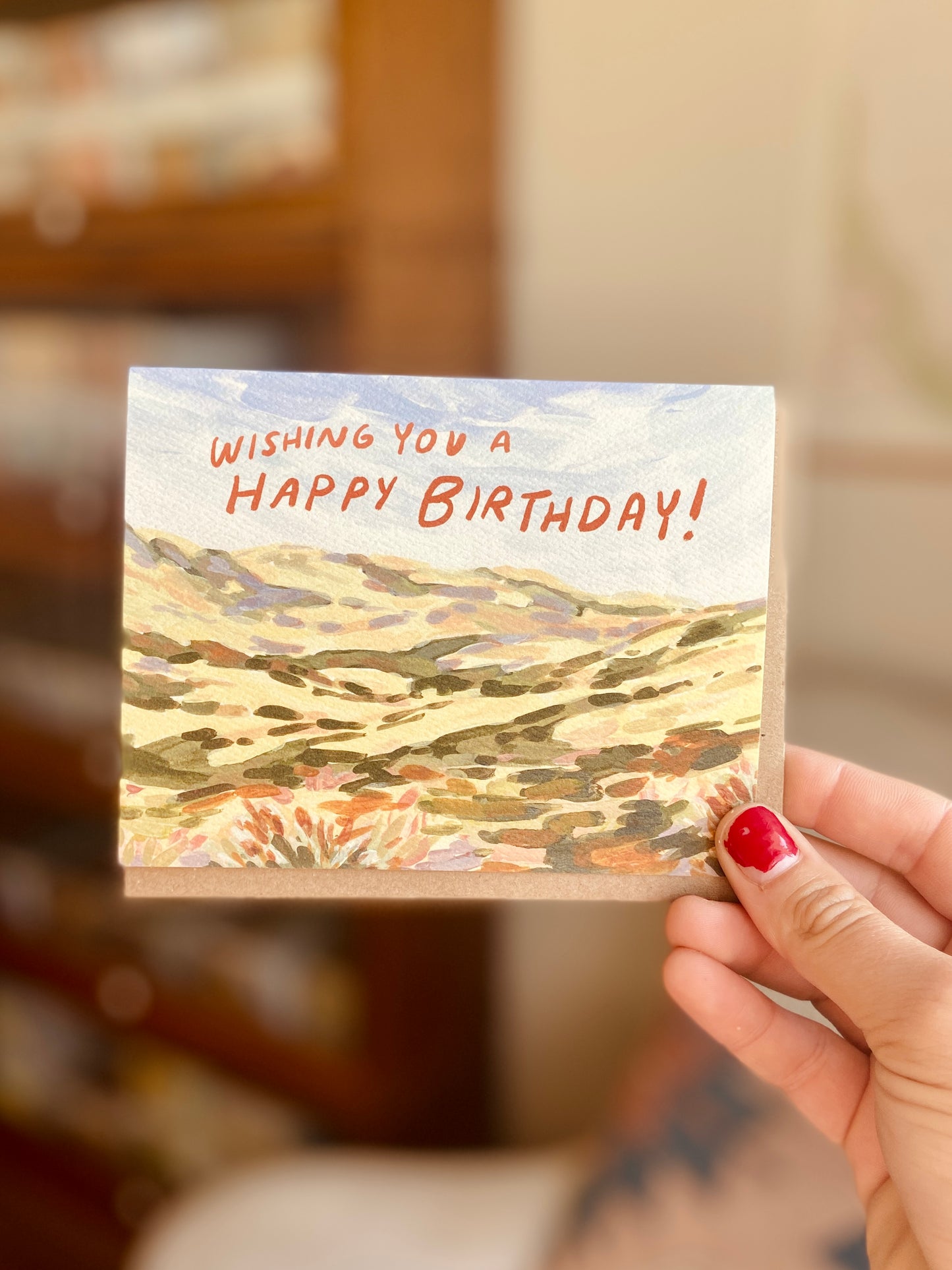 Wishing You A Happy Birthday Card