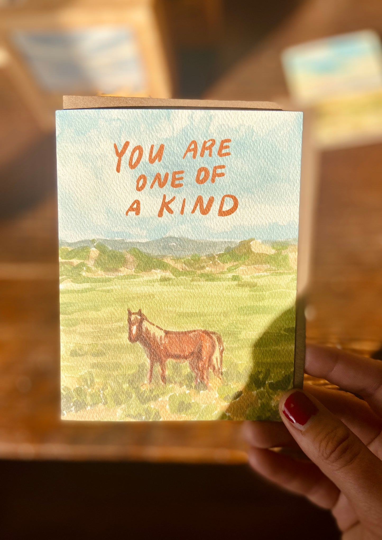 You're One of a Kind Card