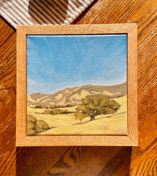 "Santa Ynez Drive" Original Oil Landscape Painting