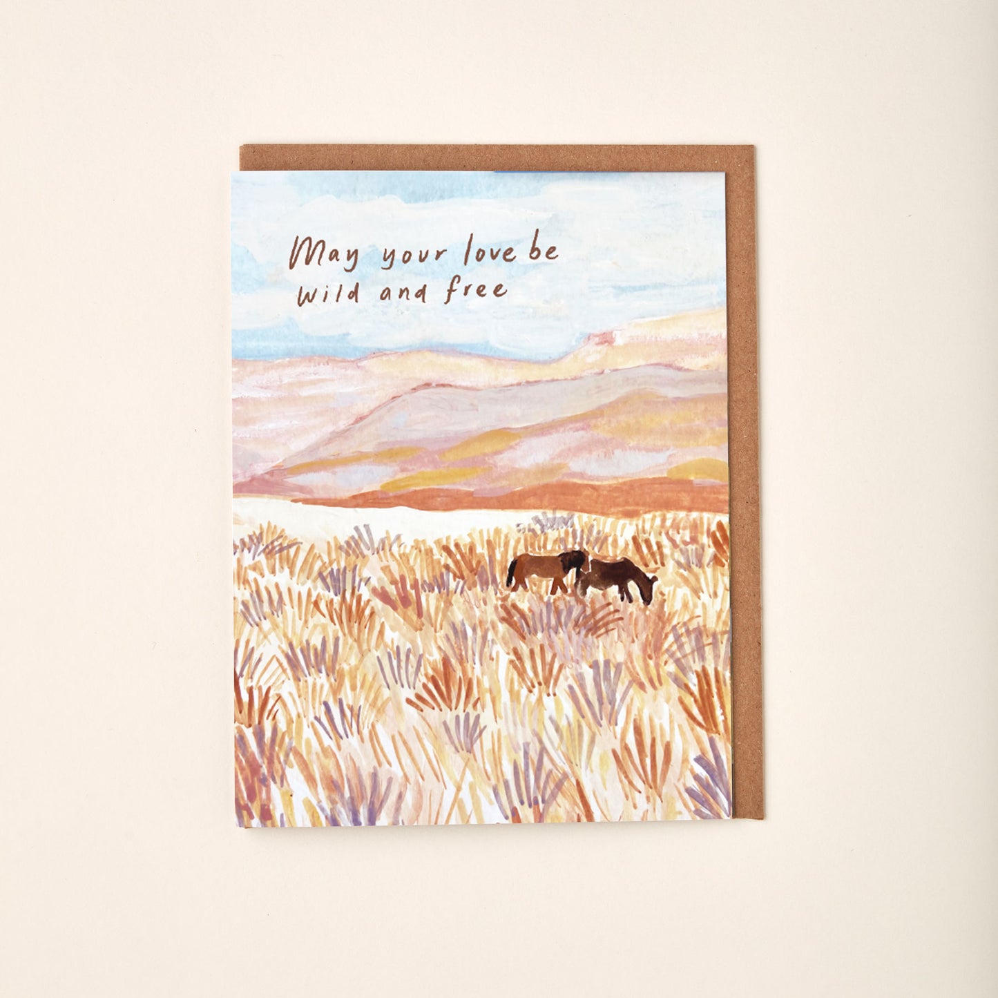 May Your Love Be Wild and Free Card