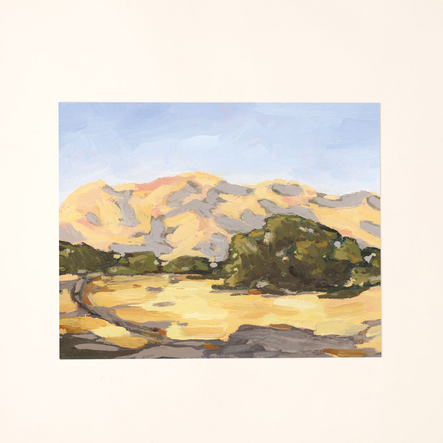 Dusty Old Oak Trail Art Print