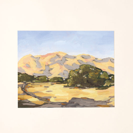 Dusty Old Oak Trail Art Print