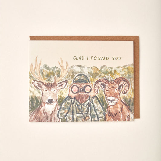 Glad I Found You Card