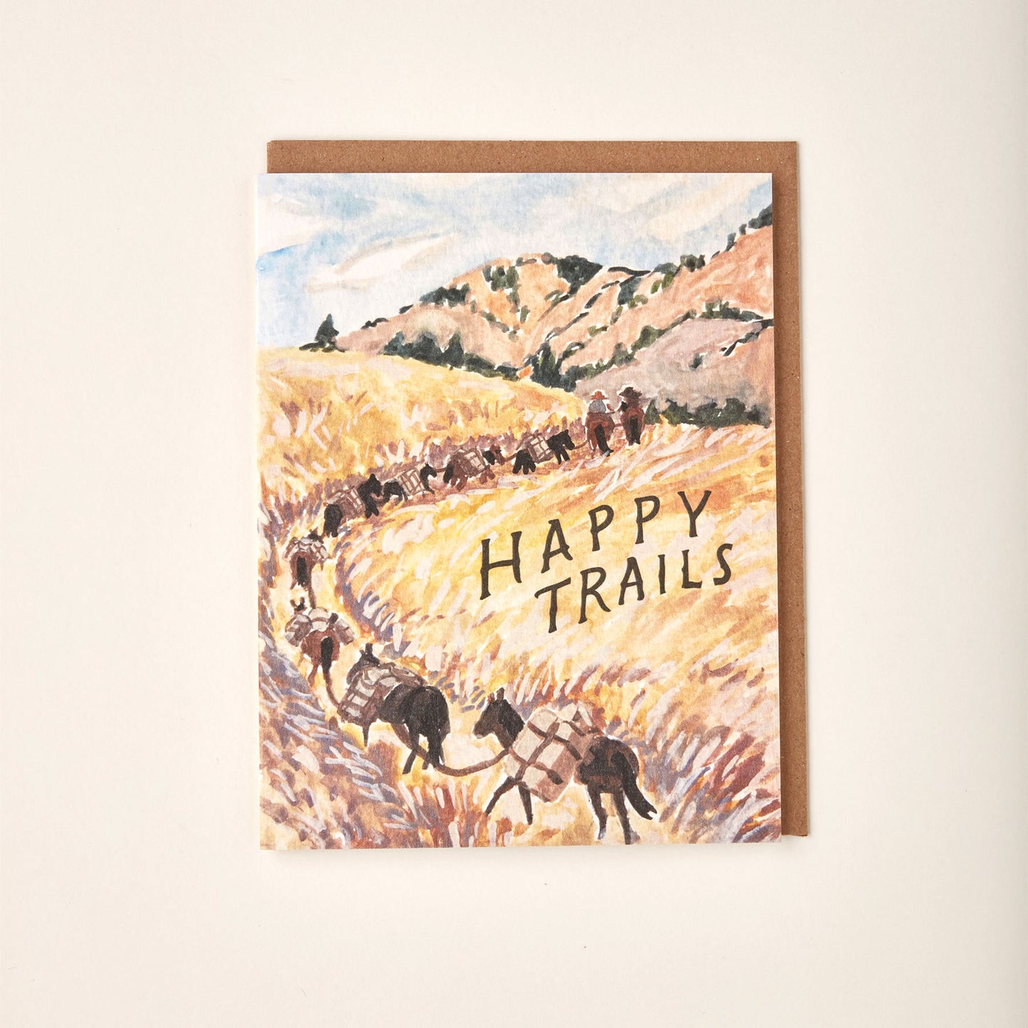 Happy Trails Card